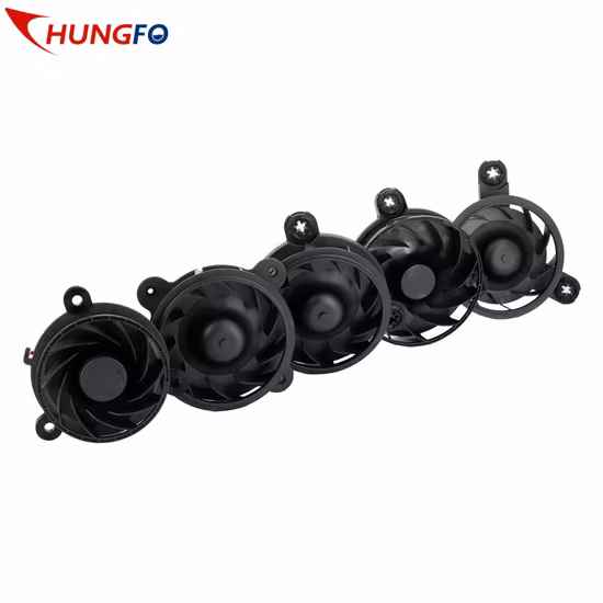 80X80X25mm Projetos de exaustão de ventilação de resfriamento Pequeno fluxo de ar resistente ao calor 12VDC Ventilador de resfriamento de PC